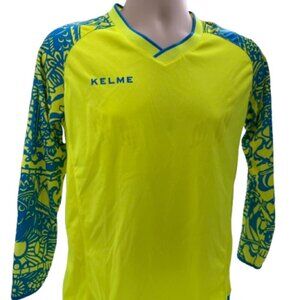 KELME Youth Long Sleeve Padded Goalie Shirt Size 12
